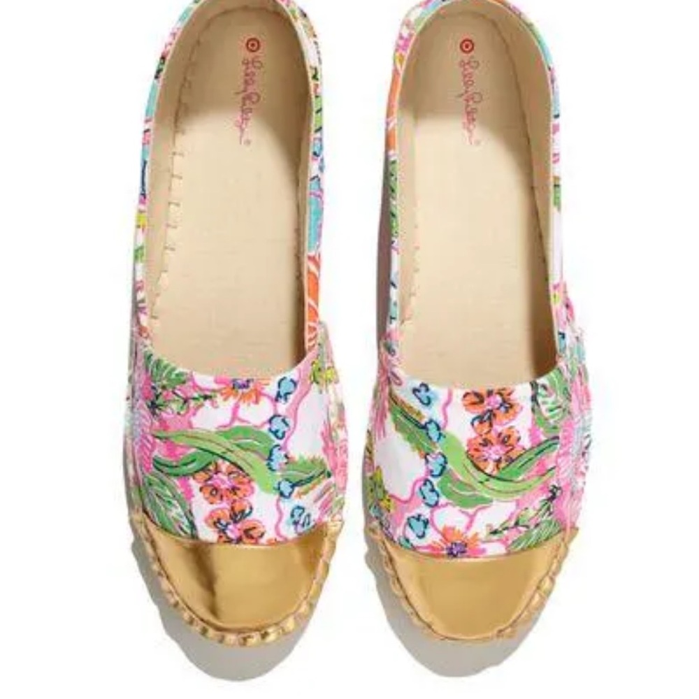 Limited Edition Lilly Pulitzer x Target Espadrilles – NWT in Box Size 10.5!